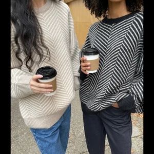 Oak and Fort Herringbone Sweater